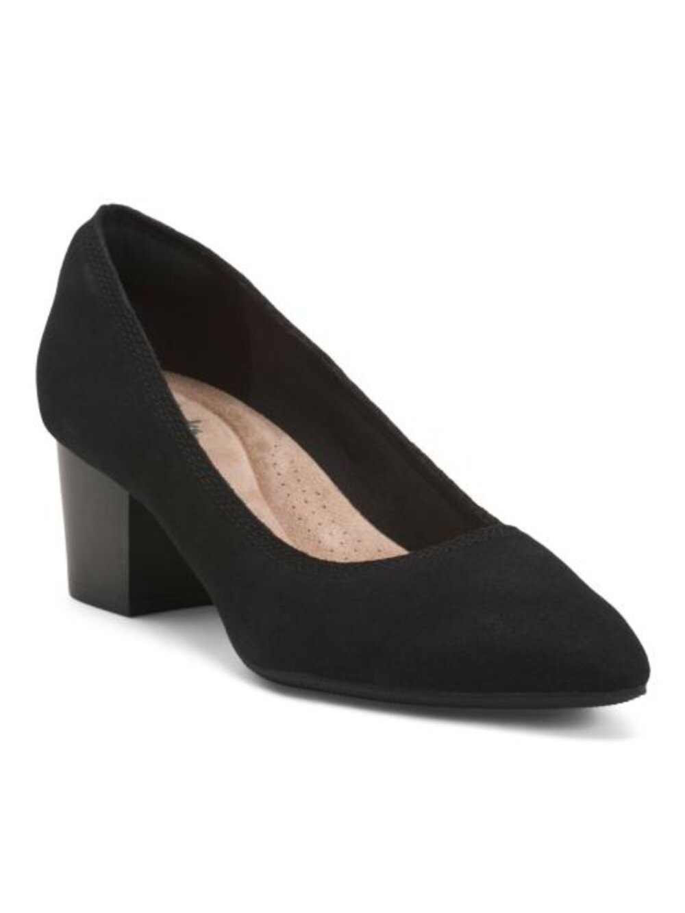 CLARKS COLLECTION Suede Ellanie Hope Pumps